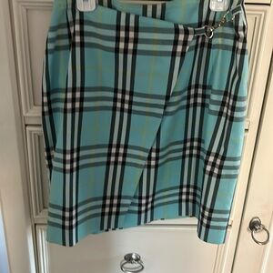 Burberry light blue miniskirt
